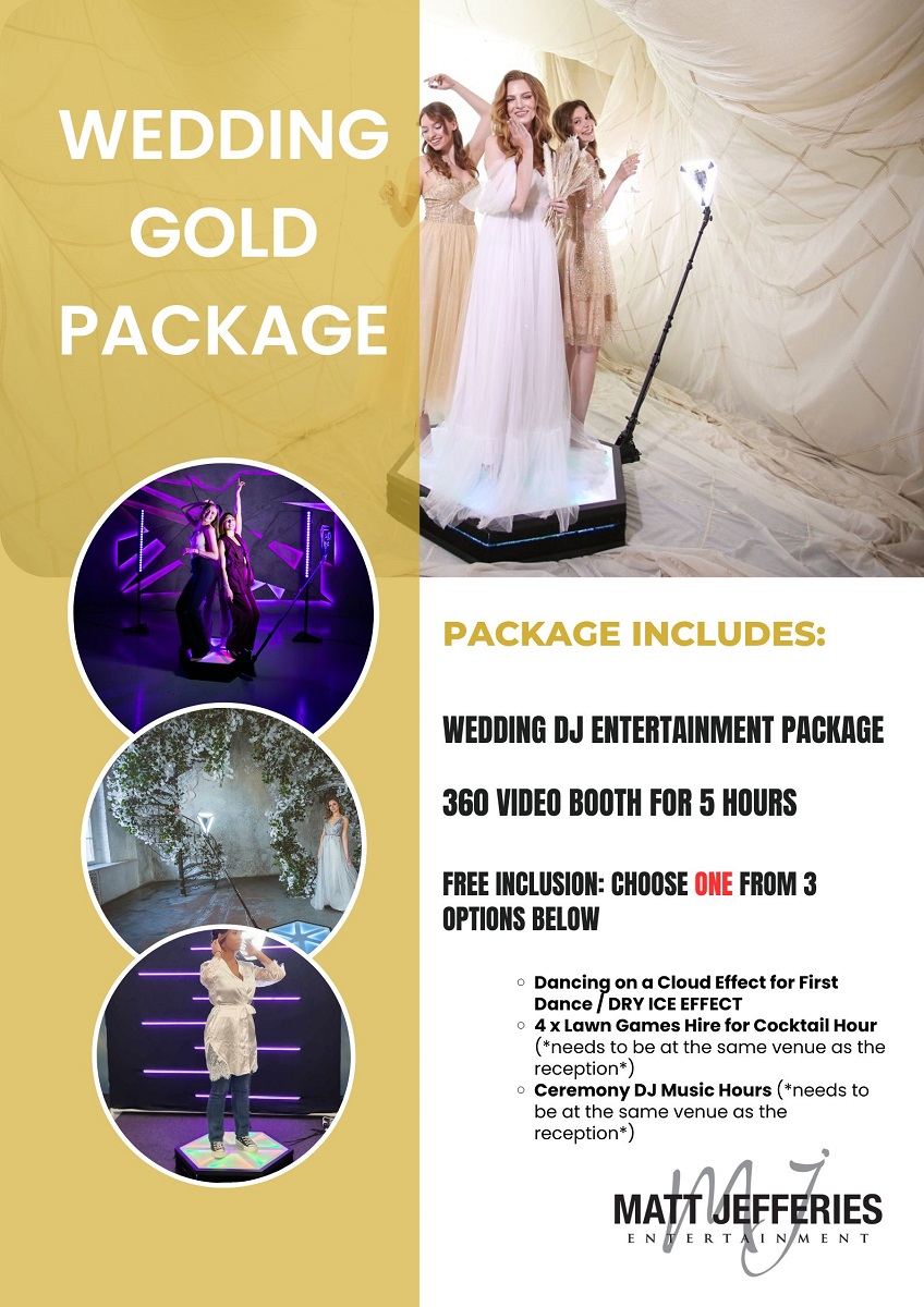 Wedding DJ Melbourne Packages