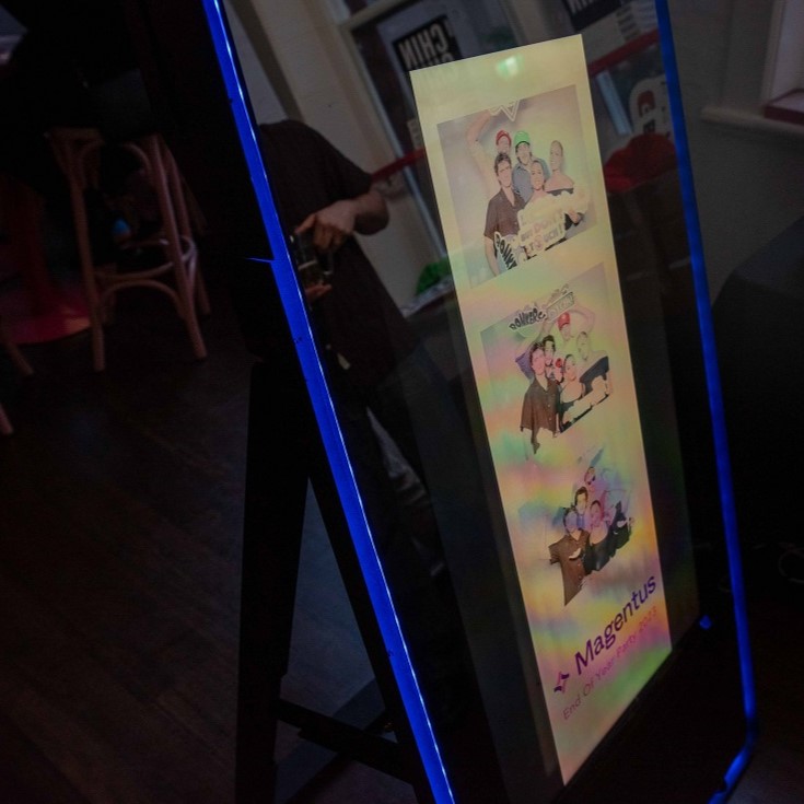 Corporate Events magic mirror booth