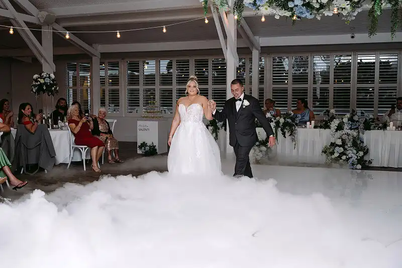 Dry Ice First Dance Bramleigh Estate
