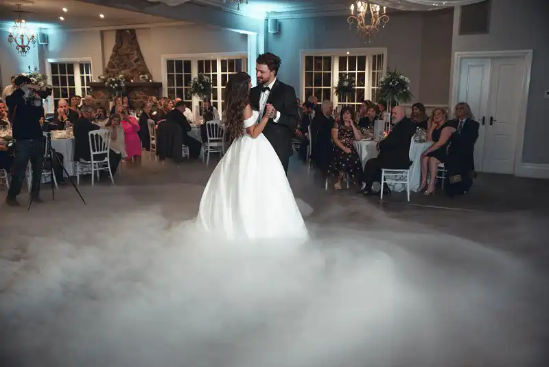 Dry Ice  Dances Wedding at Tatra Receptions by Matt Jefferies Entertainment