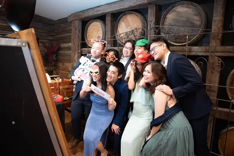 Mirror Photo Booth Immerse Winery | Matt Jefferies Entertainment